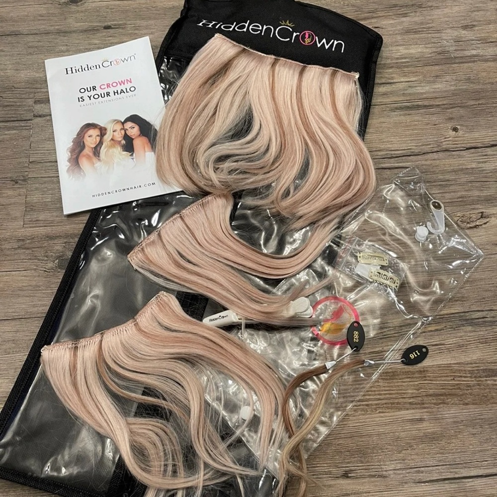 Brand New! Hidden Crown clip ins!!